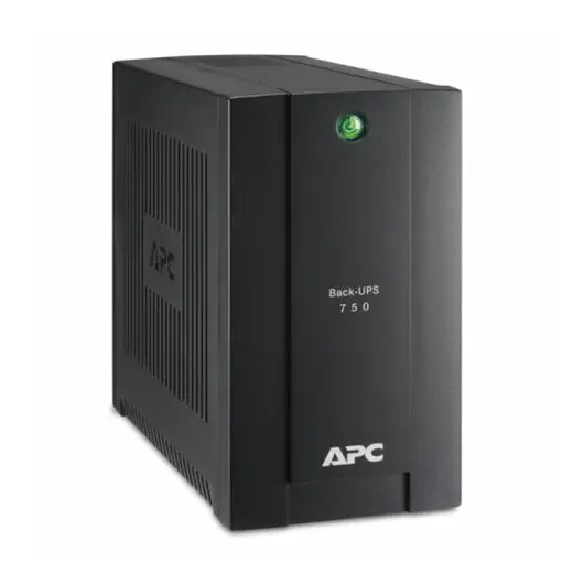 Источник бесперебойного питания APC Back-UPS BC750-RS, 750 VA (415 W), 4 розетки CEE 7, черный, фото 1