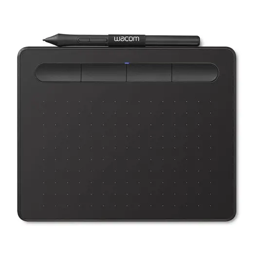 Планшет графический WACOM Intuos S CTL-4100K-N, 2540LPI, 4096 уровней, (А6) 152х95, USB, черный, фото 4