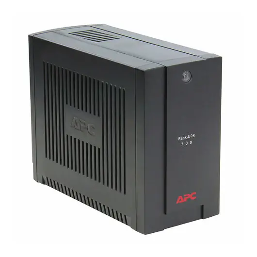 Источник бесперебойного питания APC Back-UPS BX700UI, 700 VA (390 W), 4 розетки IEC 320, черный, фото 1