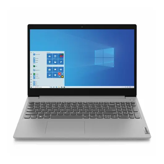 Ноутбук LENOVO IdeaPad IP3 15.6&quot; INTEL Core i3-1035G1 1.2ГГц/4ГБ/512ГБ/NODVD/WIN10/серый, 1373879, фото 1