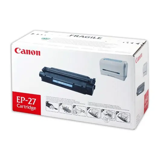 Картридж лазерный CANON (EP-27) LBP-3200/MF3228/3240/5730, ресурс 2500 страниц, оригинальный, 8489A002, фото 1