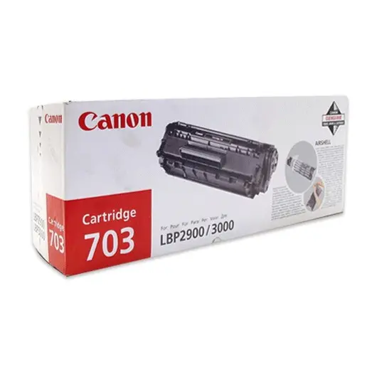 Картридж лазерный CANON (703) LBP-2900/3000, оригинальный, ресурс 2000 стр., 7616A005, фото 1