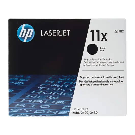 Картридж лазерный HP (Q6511X) LaserJet 2410/2420/2430, №11Х, оригинальный, ресурс 12000 страниц, фото 1