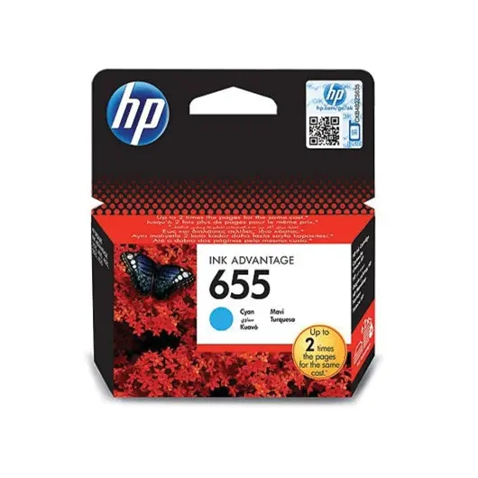 Картридж струйный HP (CZ110AE) Deskjet Ink Advantage 3525/5525/4515/4525 №655, голубой, оригинальный, фото 1