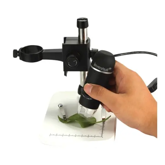 Микроскоп цифровой LEVENHUK DTX 90, 10-300 кратный, камера 5 Мп, USB, штатив, 61022, фото 6