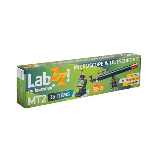 Набор LEVENHUK LabZZ MT2: микроскоп: 75-900 кратный, монокулярный + телескоп: рефрактор, 2 окуляра, 69299, фото 10