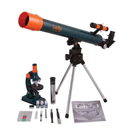 Набор LEVENHUK LabZZ MT2: микроскоп: 75-900 кратный, монокулярный + телескоп: рефрактор, 2 окуляра, 69299, фото 9