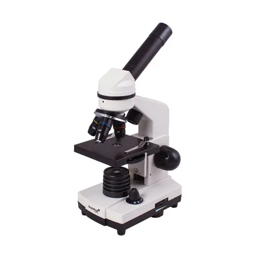 Микроскоп учебный LEVENHUK Rainbow 2L, 40-400 кратный, монокулярный, 3 объектива, 69035, фото 1