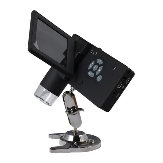 Микроскоп цифровой LEVENHUK DTX 500 Mobi, 20-500 кратный, 3&quot; ЖК-монитор, камера 5 Мп, microSD, портативный, 61023, фото 10
