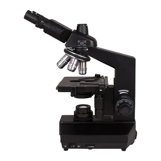 Микроскоп лабораторный LEVENHUK D870T, 40-2000 кратный, тринокулярный, 4 объектива, цифровая камера 8 Мп, 40030, фото 2