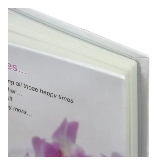 Фотоальбом BRAUBERG на 100 фотографий 10х15 см, твердая обложка, &quot;Орхидеи&quot;, бело-розовый, 390663, фото 6