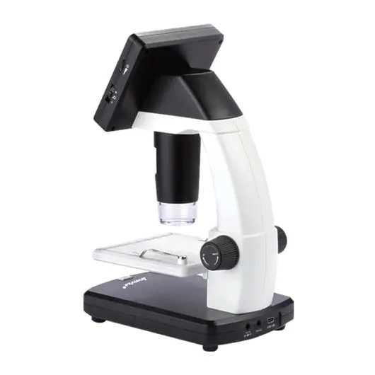Микроскоп цифровой LEVENHUK DTX 500 LCD, 20-500 кратный, 3,5&quot; ЖК-монитор, камера 5 Мп, microSD, 61024, фото 2