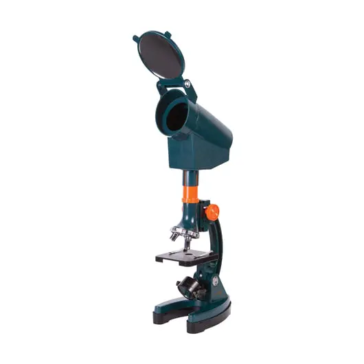 Микроскоп детский LEVENHUK LabZZ M3, 300-1200 кратный, монокулярный, 3 объектива, проектор, 69741, фото 1