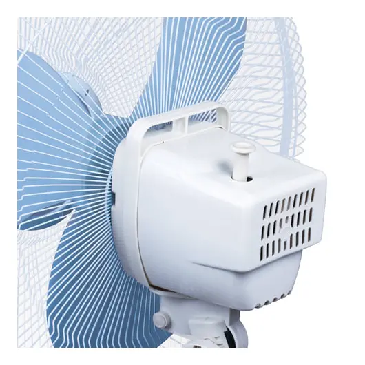 Вентилятор напольный SONNEN SF-45W-40-02, d=40 см, 45 Вт, 3 скоростных режима, белый/синий, 451034, фото 5