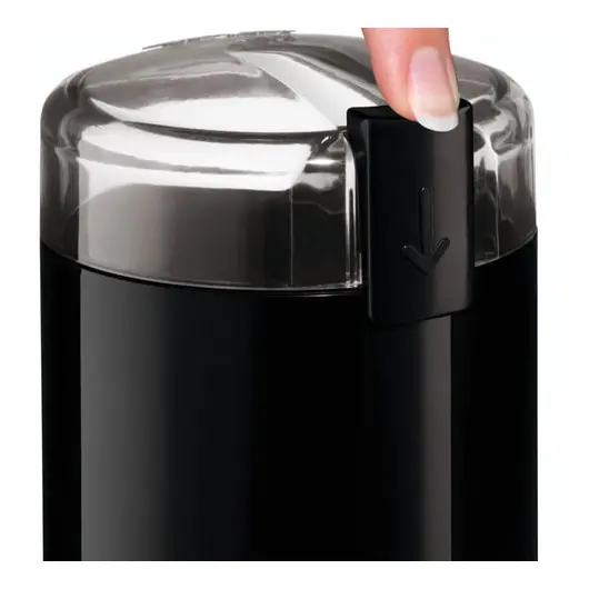 Кофемолка BOSCH MKM6003, мощность 180 Вт, вместимость 75 г, пластик, черная, фото 3