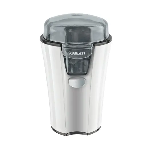 Кофемолка SCARLETT SC-010, мощность 180 Вт, вместимость 40 г, пластик, белая, фото 1