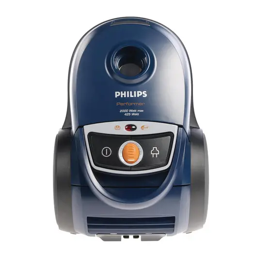 Пылесос PHILIPS FC9150/02, с пылесборником, 2000 Вт, мощность всасывания 425 Вт, синий, фото 2