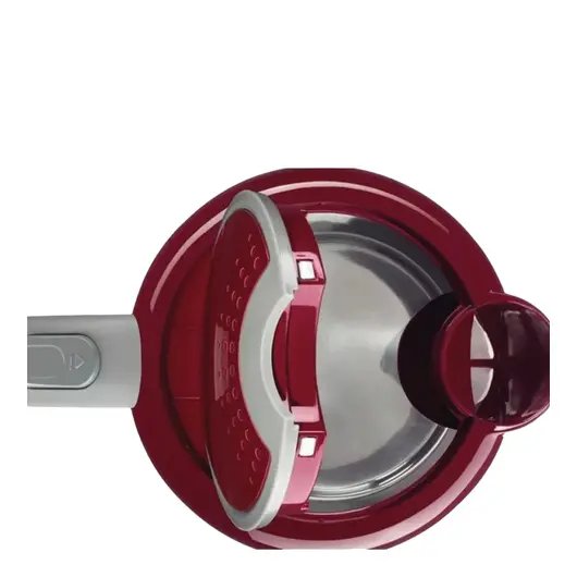 Чайник BOSCH TWK7604, 1,7 л, 2200 Вт, закрытый нагревательный элемент, пластик, красный, фото 3