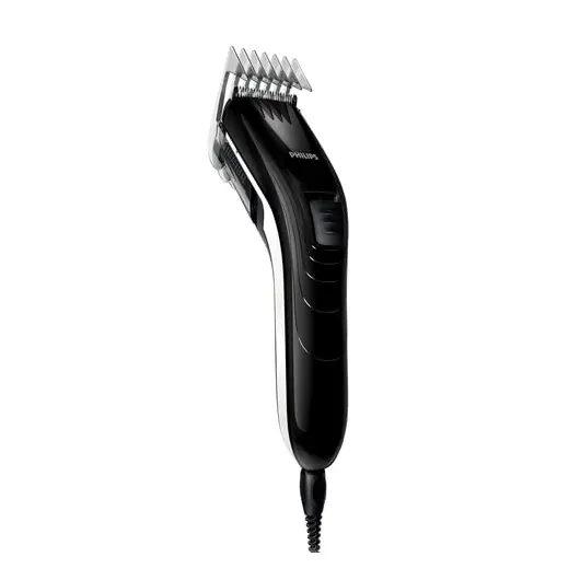 Машинка для стрижки волос PHILIPS QC5115/15, 11 установок длины, сеть, черная, фото 1