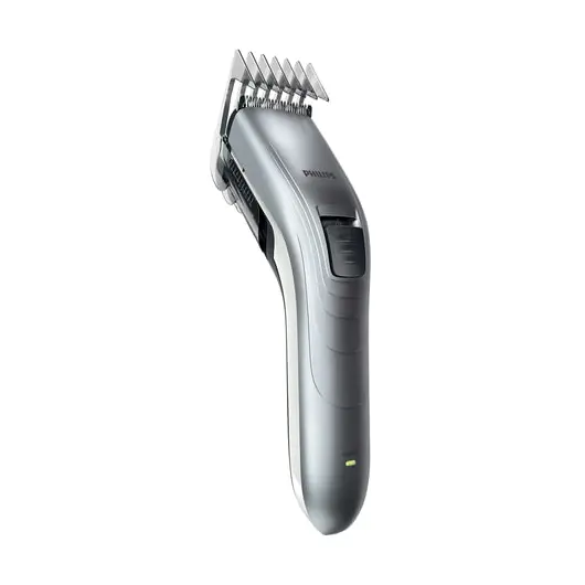 Машинка для стрижки волос PHILIPS QC5130/15, 11 установок длины, аккумулятор, серая, фото 1