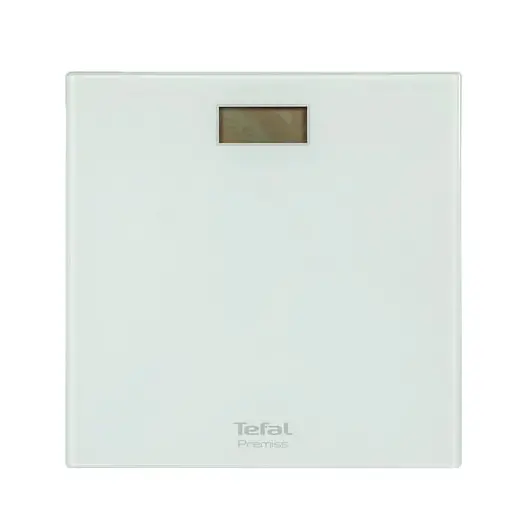 Весы напольные TEFAL PP1061, электронные, вес до 150 кг, квадратные, стекло, белые, фото 1