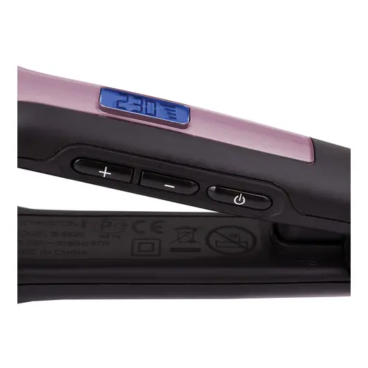 Выпрямитель для волос REMINGTON S5525, 9 режимов, 150-230°С, дисплей, керамика, черный, фото 5
