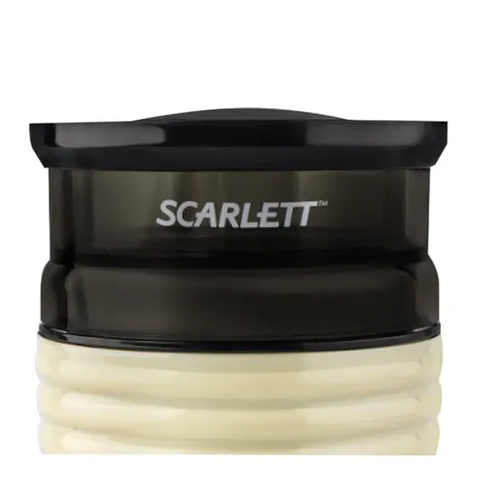 Кофемолка SCARLETT SC-CG44502, 160 Вт, объем 60 г, пластик, ножи из нержавеющей стали, бежевая/черная, SC - CG44502, фото 4