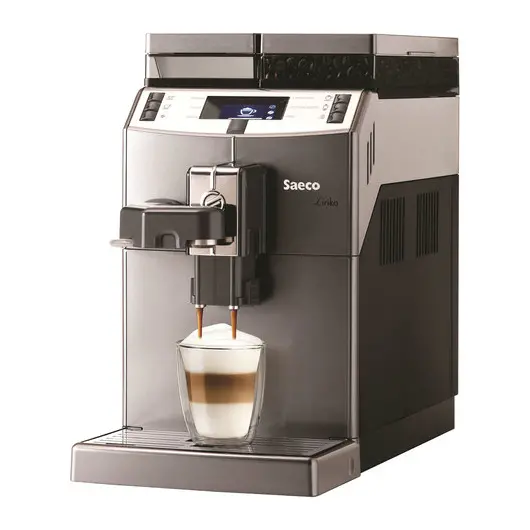 Кофемашина SAECO LIRIKA Cappuccino,1850 Вт, объем 2,5 л, емкость для зерен 500 г, автокапучинатор, серебристый, 10004768, фото 1