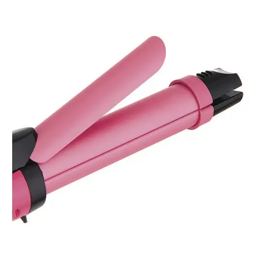 Стайлер для волос SCARLETT SC-HS60T50, 45 Вт, выпрямление/завивка, 5 режимов, турмалин, розовый, SC - HS60T50, фото 3