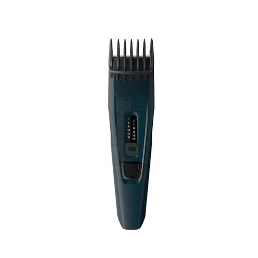 Машинка для стрижки волос PHILIPS HC3505/15, 13 установок длины, 1 насадка, сеть, синяя, фото 1