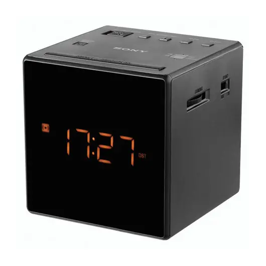 Часы-радиобудильник SONY ICF-C1, LED-дисплей, AM/FM-диапазон, 2 вида сигнала, повтор, таймер, ICFC1B.RU5, фото 3