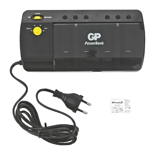 Зарядное устройство GP PB320, для 4-х аккумуляторов AA, AAA, С, D или 2-х аккумуляторов &quot;Крона&quot;, PB320GS-2CR1, фото 5