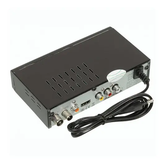 Приставка для цифрового ТВ DVB-T2 D-COLOR DC1002HD RCA, HDMI, USB, дисплей, пульт ДУ, фото 8