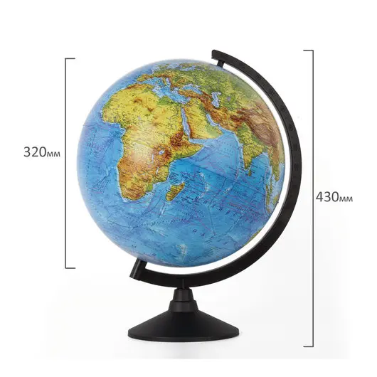 Глобус физический GLOBEN &quot;Классик&quot;, диаметр 320 мм, К013200015, фото 2