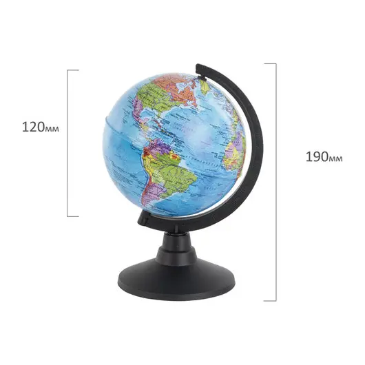 Глобус политический Globen Классик, диаметр 120 мм, К011200002, фото 3