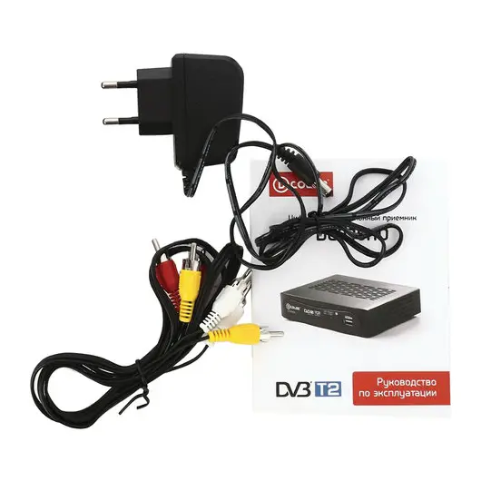 Приставка для цифрового ТВ DVB-T2 D-COLOR DC930HD, RCA, HDMI, USB, пульт ДУ, фото 9