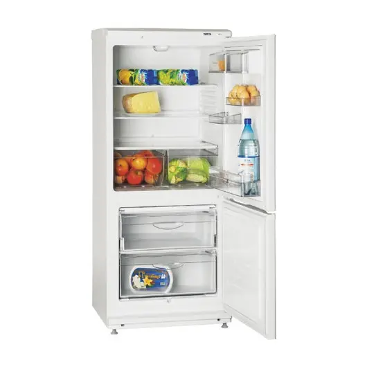 Холодильник ATLANT ХМ 4008-022, двухкамерный, объем 244 л, нижняя морозильная камера 76л, белый, фото 2