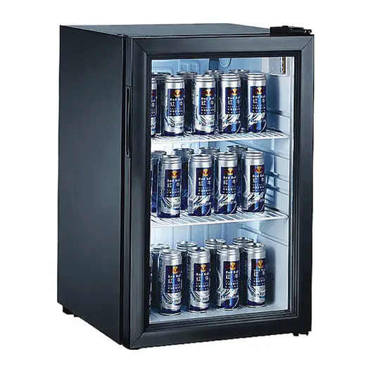 Холодильная витрина GASTRORAG &quot;BC68-MS&quot;, общий объем 68 л, 68,6x43,5x50 см, черный, eqv00021309, фото 1