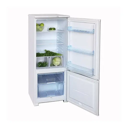 Холодильник БИРЮСА 151, двухкамерный, объем 240 л, нижняя морозильная камера 60 л, белый, Б-151, фото 2