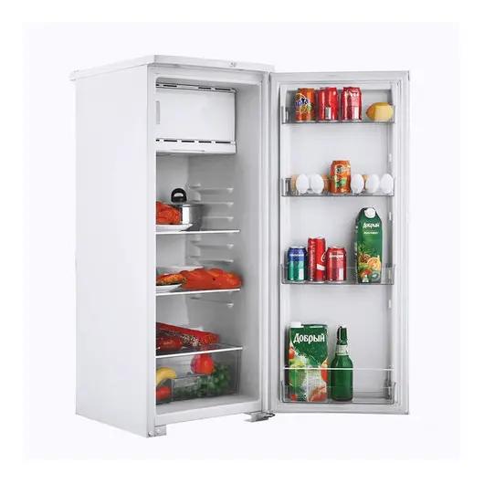Холодильник БИРЮСА 110, однокамерный, объем 180 л, морозильная камера 27 л, белый, Б-110, фото 2