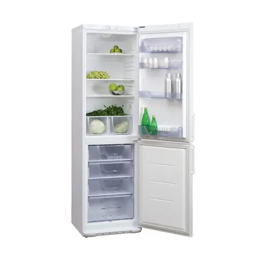 Холодильник БИРЮСА 149, двухкамерный, объем 380 л, нижняя морозильная камера 135 л, белый, Б-149, фото 2