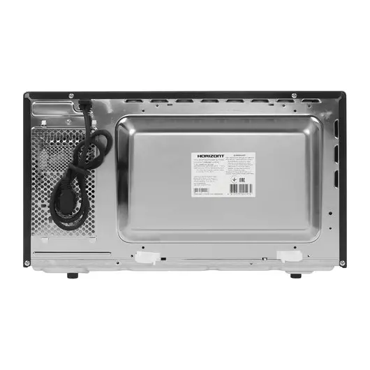 Микроволновая печь HORIZONT 25MW900-1479DKB, объем 25 л, мощность 900 Вт, электронное управление, гриль, черная, фото 4