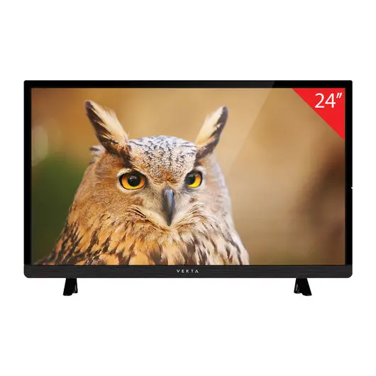 Телевизор VEKTA LD-24SF6015BT, 24&quot; (60 см), 1366х768, Full HD, 16:9, черный, фото 1