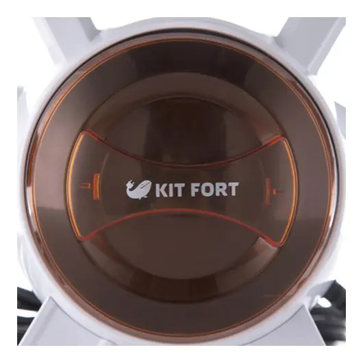 Пылесос ручной KITFORT KT-526-3, потребляемая мощность мощность 400 Вт, циклонный фильтр 0,8 л, оранжевый, фото 11