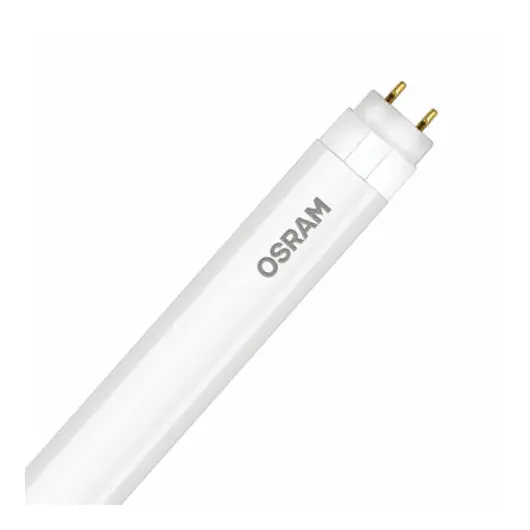 Лампа-трубка светодиодная OSRAM, 9 Вт, 30000 ч, 600 мм, холодный белый, ST8E-0.6M 9W/865 230V AC25X1RU, ST8E-0.6M9W865, фото 1
