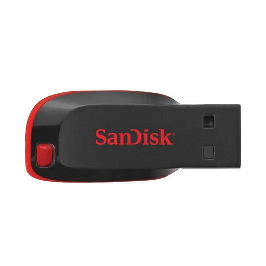Флэш-диск 16 GB, SANDISK Cruzer Blade, USB 2.0, черный, SDCZ50-016G-B35, фото 2
