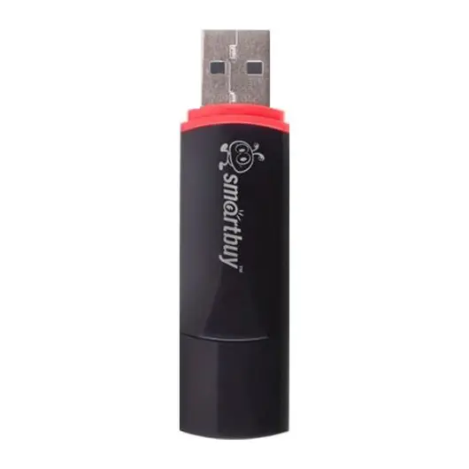 Флэш-диск 8 GB, SMARTBUY Crown, USB 2.0, черный, SB8GBCRW-K, фото 2