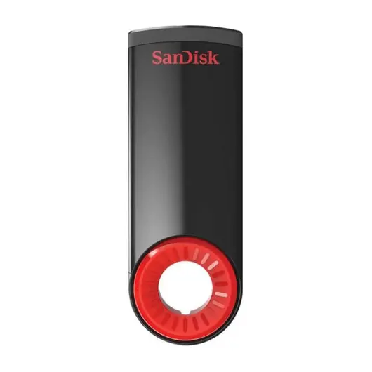 Флэш-диск 64 GB, SANDISK Cruzer Dial, USB 2.0, черный/красный, SDCZ57-064G-B35, фото 1