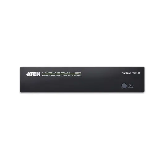 Разветвитель SVGA ATEN, 4-портовый, для передачи цифрового аудио/видео, каскадируемый, VS0104, фото 2