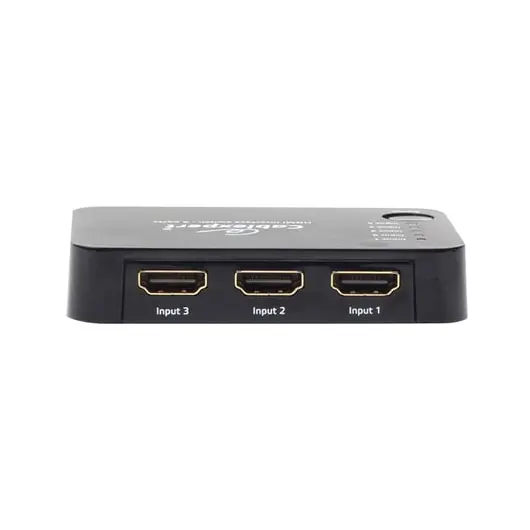 Переключатель HDMI, CABLEXPERT, 19F/19F, электронный, 5 устройств на 1 монитор/ТВ, пульт ДУ, DSW-HDMI-52, фото 3